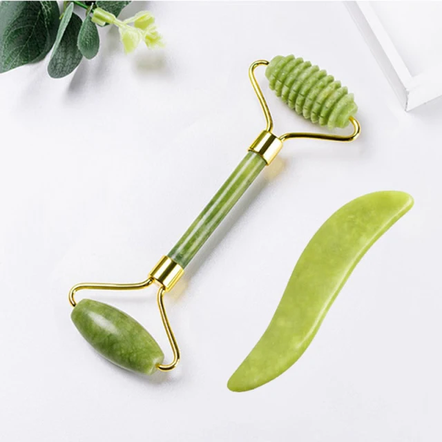 Gua Sha Jade Roller - Image 3