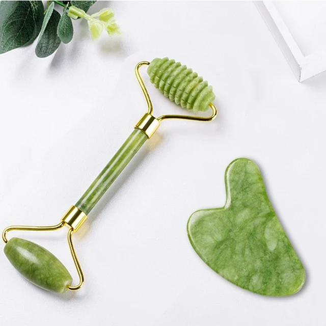 Gua Sha Jade Roller - Image 7