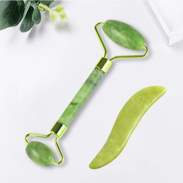 Gua Sha Jade Roller - Image 8